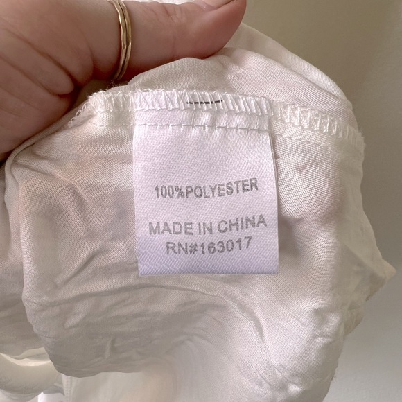 COPY - Princess Polly mikail mini dress white size 0 - Picture 8 of 13